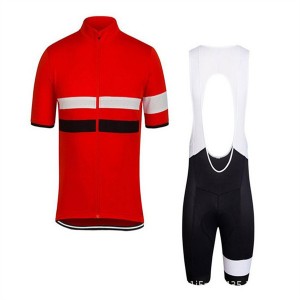 High Quality Custom Sports Fitness Style Solid Color Quick -dry Cycling suit（Top+short）Cycl68749