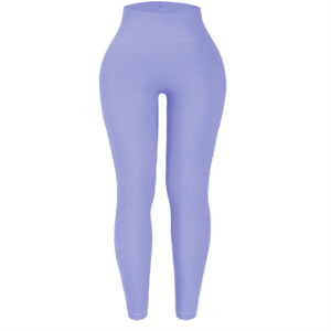 Ladies Seamless Yoga pants rib fabric Item No.2035DK