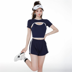 Girl’s short sleeve swimsuit sportswear swimwear Item no.5127