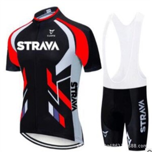 High Quality Custom Sports Fitness Style Solid Color Quick -dry Cycling suit（Top+short）Cycl58956