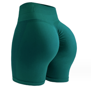 Seamless yoga shorts Cationic fabric Item No.38956