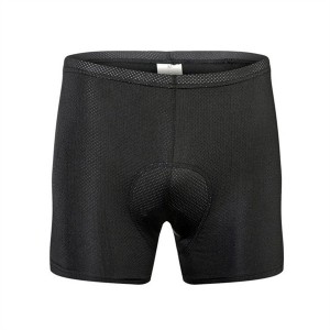 Men’s Thickened silicone foam padded breathable cycling short pants DDWX777