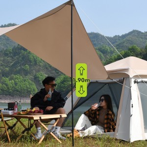 Outdoor Canopy and tent in one camping tent quick open &portable tent Model NO. CP-7779