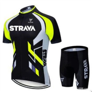 High Quality Custom Sports Fitness Style Solid Color Quick -dry Cycling suit（Top+short）Cycl58956