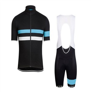 High Quality Custom Sports Fitness Style Solid Color Quick -dry Cycling suit（Top+short）Cycl68749