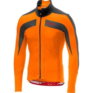 Fleece cycling jacket long sleeve top for winter use SDD4561