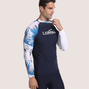 Men’s patchwork swimsuit wetsuit surfing suit with full screen printing for sale Item no.2116