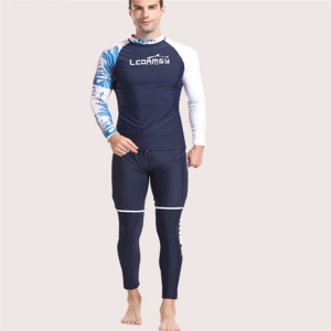 Men’s patchwork swimsuit wetsuit surfing suit with full screen printing for sale Item no.2116