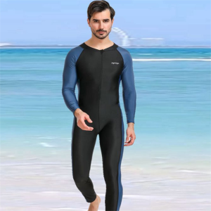 Men’s one piece swimsuit patchwork  wetsuit surfing suit with full screen printing for sale Item no.008