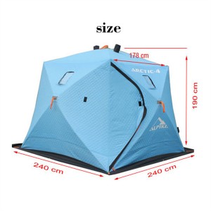 Winter cotton thickened fishing tent insulation tent camping tent Model NO.CP-256