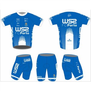 High Quality Custom Sports Fitness Style Solid Color Kids cycling suit(short top+ pants) DDWX500