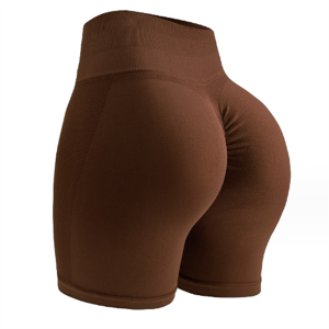 Seamless yoga shorts Cationic fabric Item No.38956