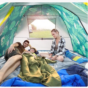 Fully automatic tent outdoor children’s tent rain proof thickened sunscreen camping tent Model NO. CP-856