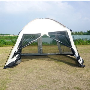 New Design black full screen pergola beach mosquito repellent tent opaque shade outdoor camping garden tent Model NO. CP-996