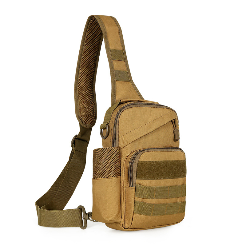 Chest bag men and women new outdoor single shoulder crossbody bag camouflage small backpack travel road slingshot riding