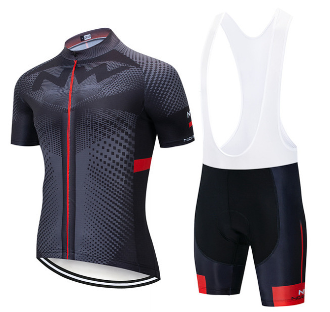 Hot Sportswear Short Sleeve Factory Custom Cycling Clothing Breathable Set Coolmax Cycling Jersey for Man Cycling Top Wear