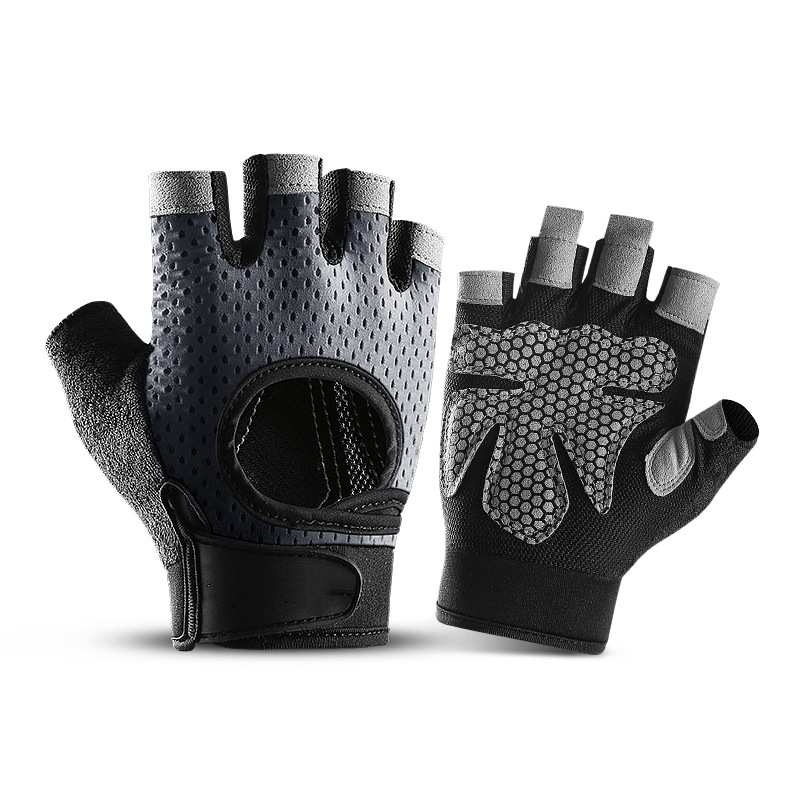 Half Finger Outdoor Cycling Gloves Breathable  Anti-shock Sports Gloves  Bike Bicycle GloveHot