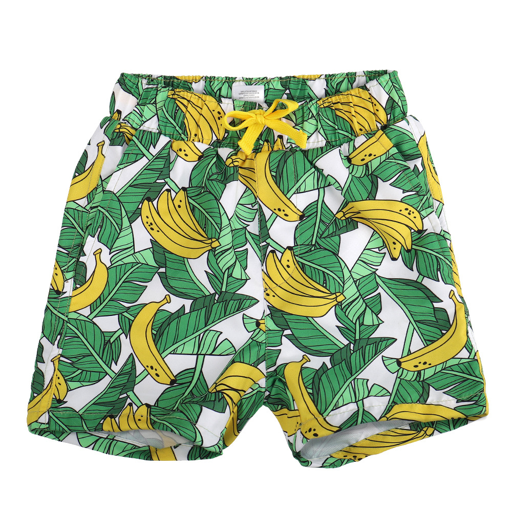 Baby Toddler Boys Printed Swim Shorts Bathing Suit Beach Pool Boy Swim Trunks