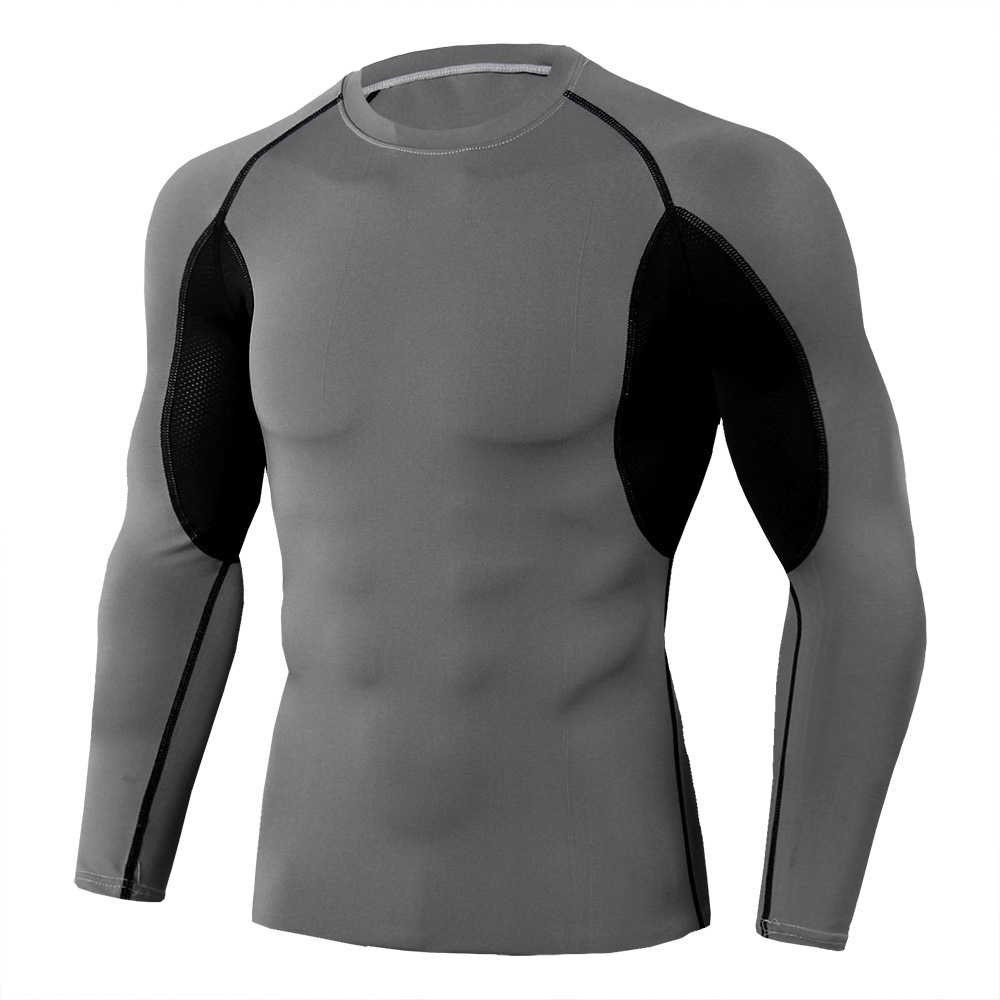 Men Compression Shirt Gym Wear T Shirt sports wear