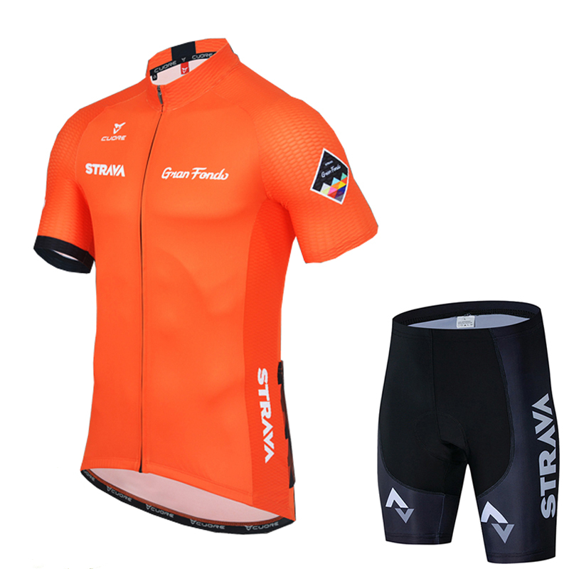 Customized Color Wholesale Custom breathable cycling jersey Sets Jersey for Bike Men's Cycling Jersey