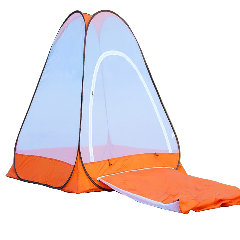 Outdoor tent meditation mosquito net fishing swimming camping tent yurt tent automatic quick opening portable