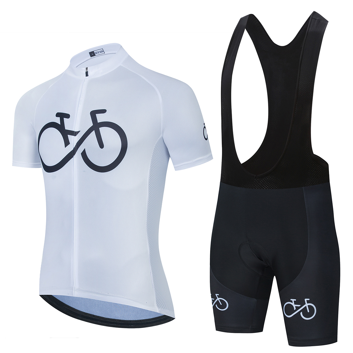 Bicycle riding clothes solid color classic model short-sleeved suit cycling sports equipment cycling clothes cycling club