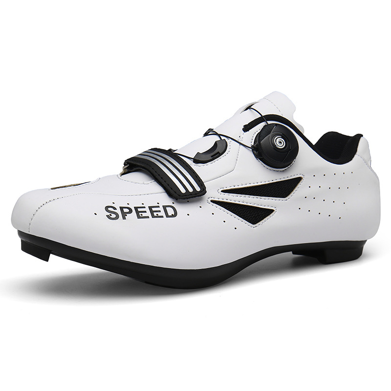 New fashion mens cycling shoes bicycle moutain bike shoes self-locking carbon fiber sole road bike shoes