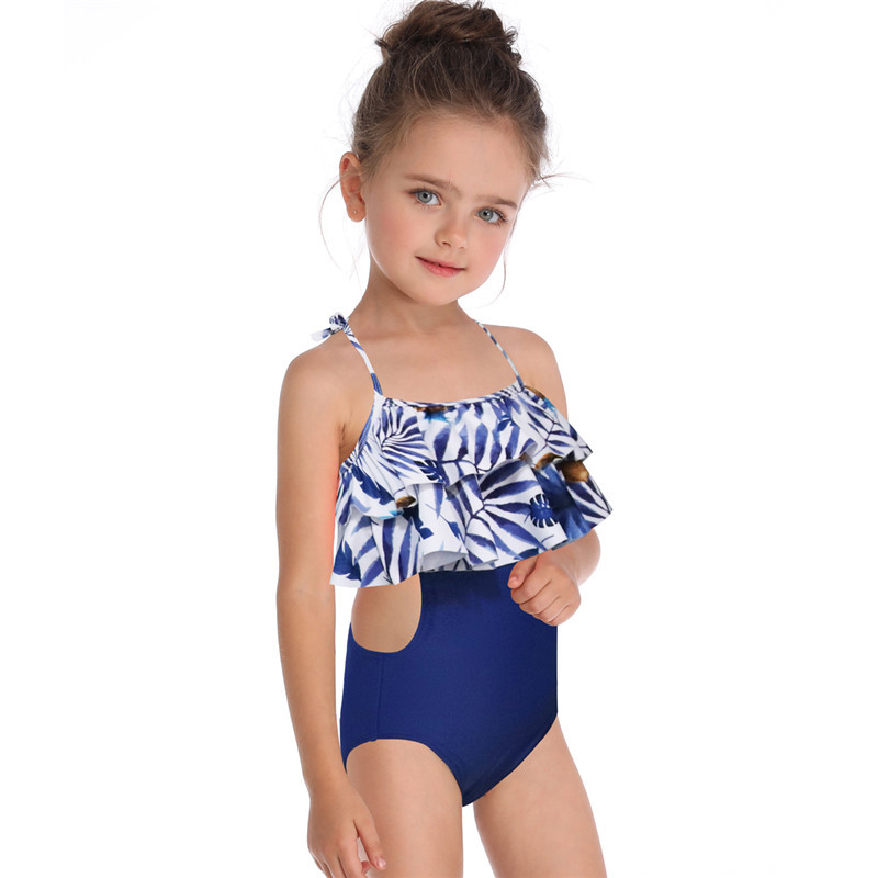 2022 children's swimwear summer new popular girls cute colorful fashion liked split bikini spa swimsuit