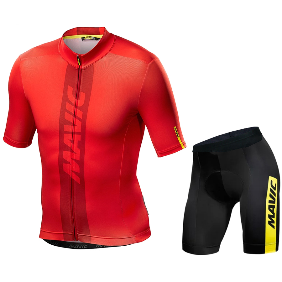 Cycling Set Men Bicycle Wearing  Outdoor Sport Shorts 3D Gel Padded T Shirt MTB Bike Jersey Suit