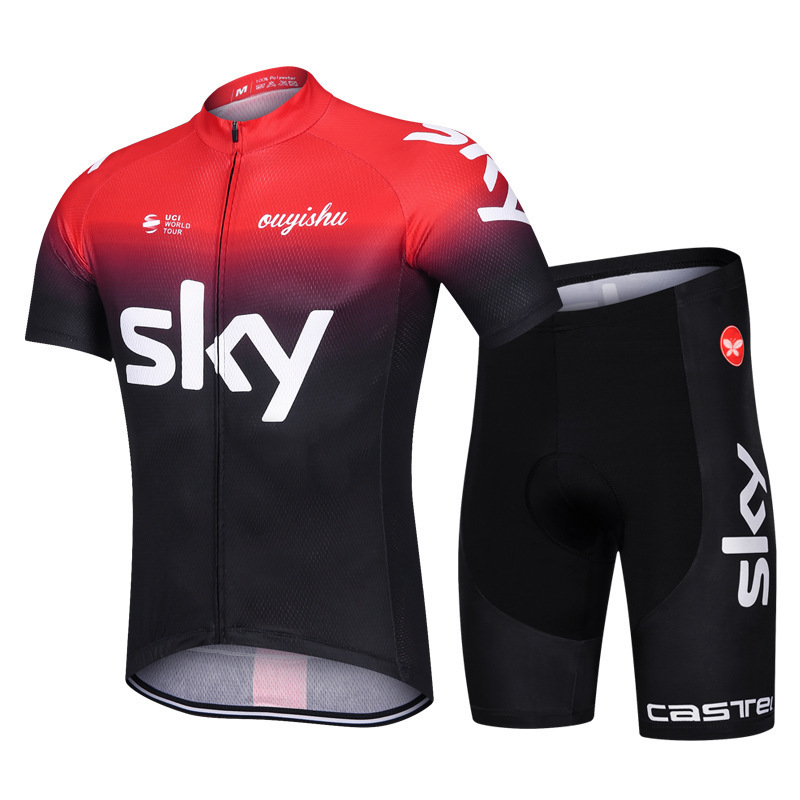 Comfort Custom Design cycling Jersey Short Sleeve With good fabric bike jersey Bike Cycle Clothes Wear Sets