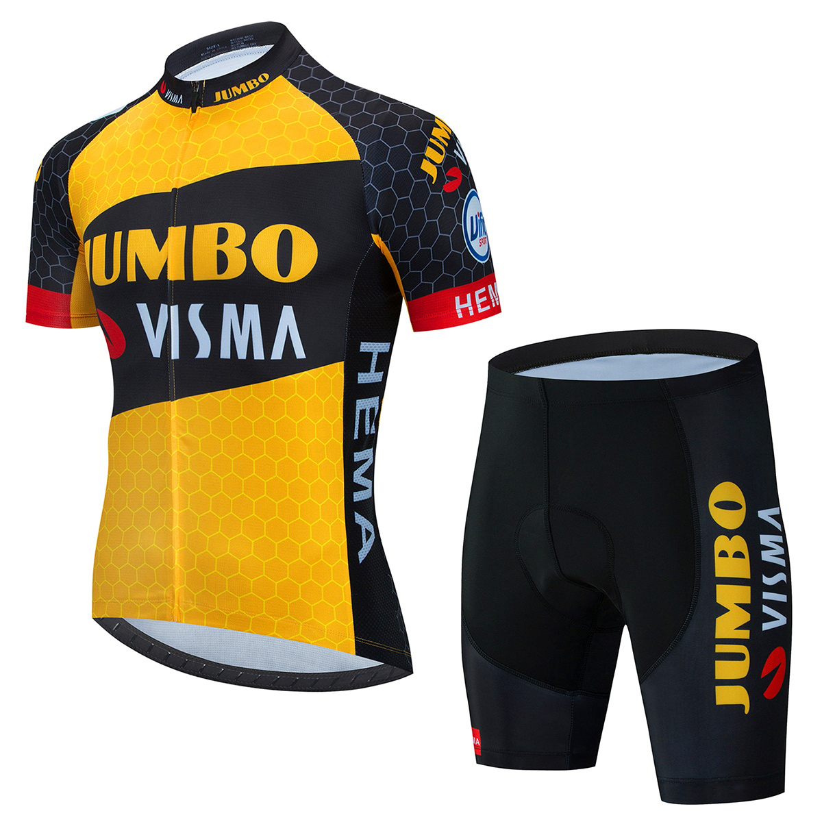 Clothes Cycling Hot Custom Sportswear Set Digital Sublimated Printing Bicycle Clothes Light Material