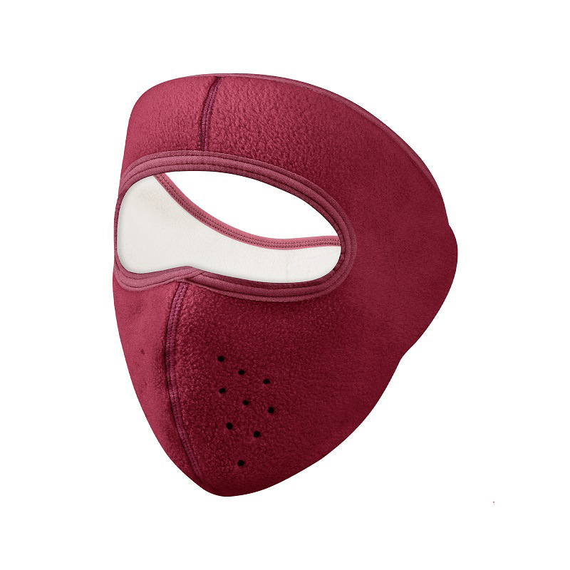 Winter warm face shield rocking velvet men and women outdoor riding skiing motorcycle wind cold protective headgear