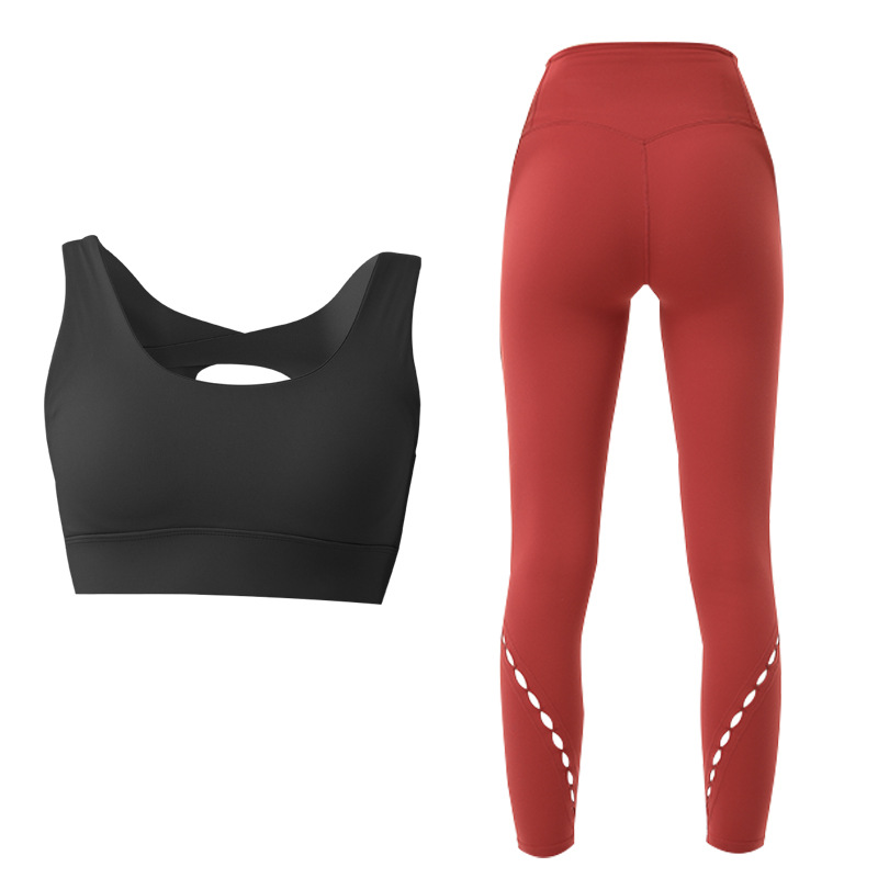 Hot Selling Manufacturer Women Yoga Wear Pants Bangkok Gym Rpet Yoga Wear With Pocket Woman Leggings With Shirts Yoga Sets