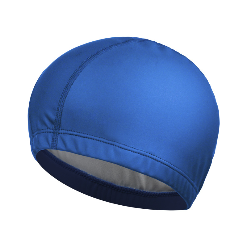 Customized Logo Printing Waterproof Plain Moulded Sport Wear Silicone Swim Cap For Adult