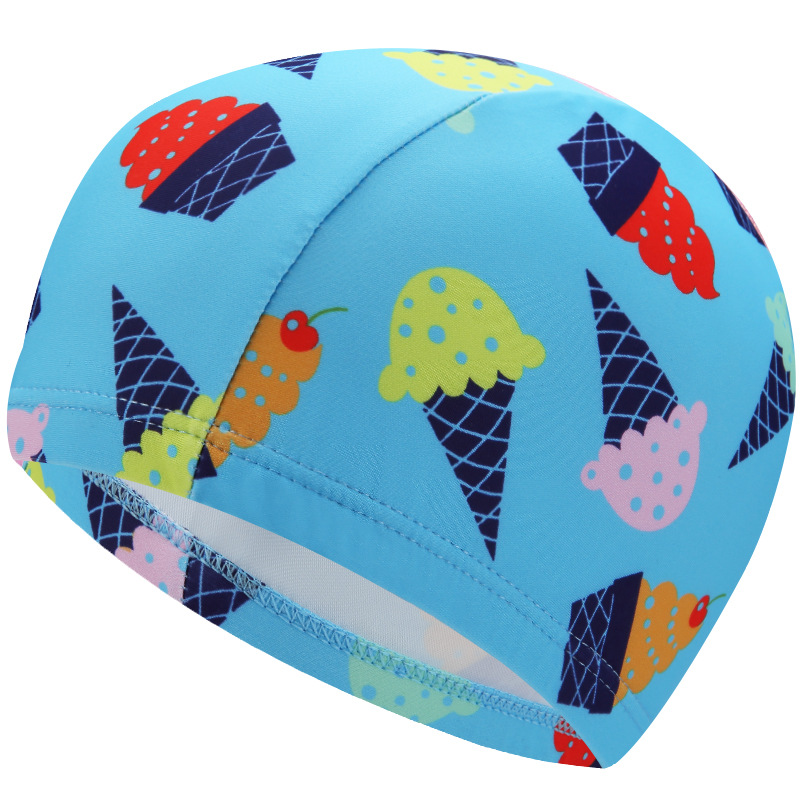 Best quality custom logo printing silicone ear swim cap adult kids swim caps