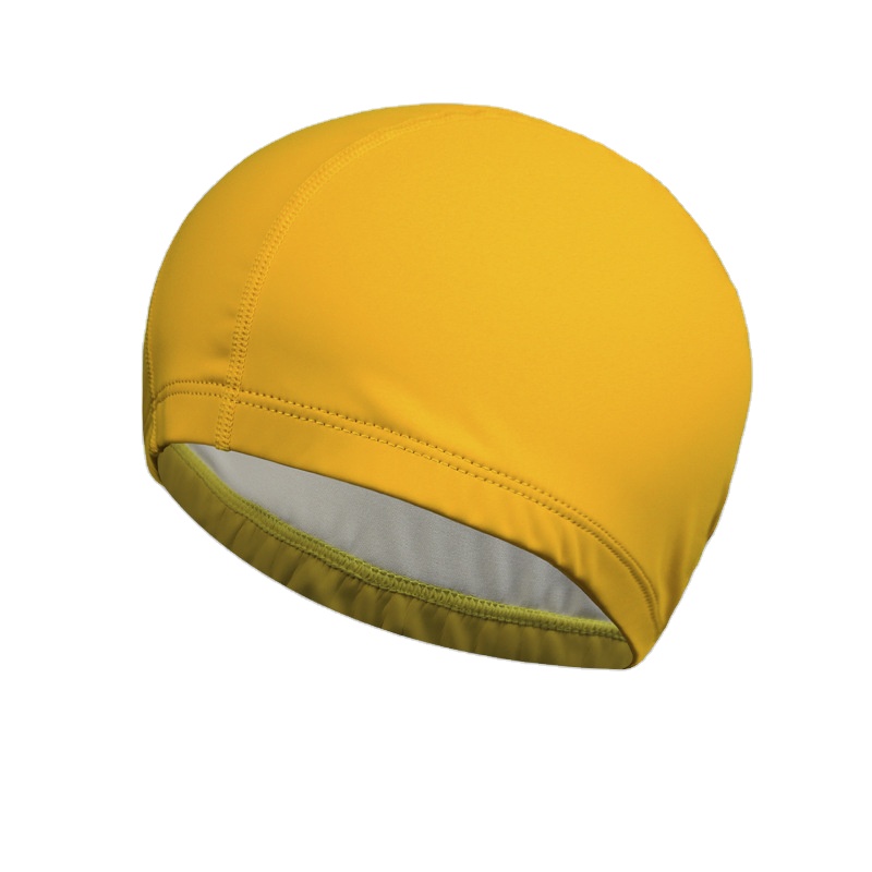 Custom high quality waterproof silicone swimming caps for adult