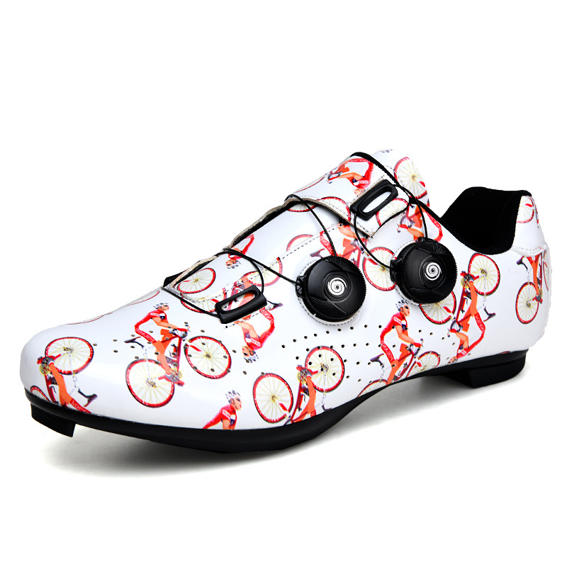 Wholesale Athletic MTB Flat Shoes Exercise Spinning Bike Cycling Shoe Female With Lock For Men