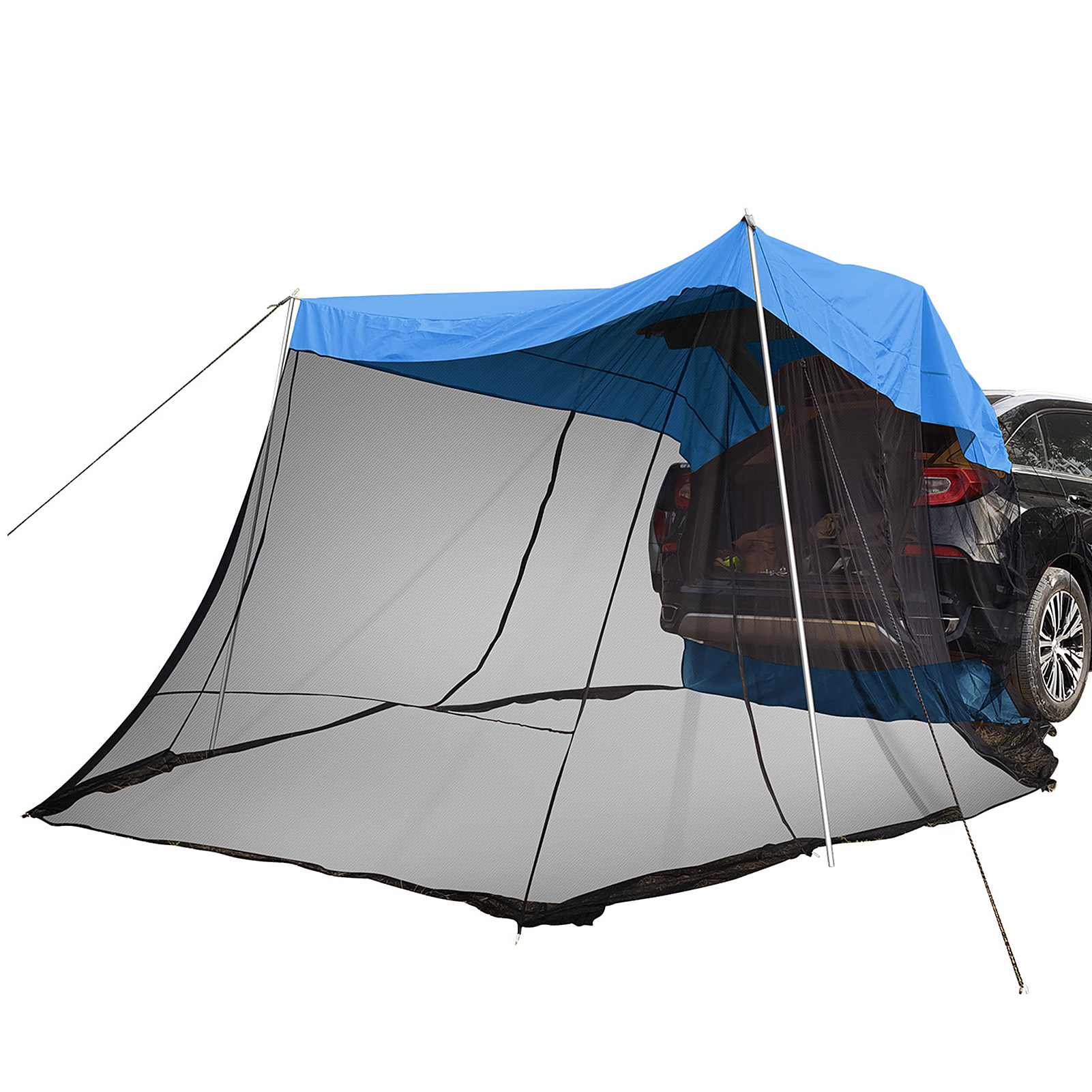 Rear tent SUV off-road caravan Car side canopy awning Car side mosquito and sun protection tent