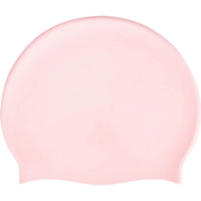 Custom high quality waterproof silicone swimming caps for adult rubber bathing cap