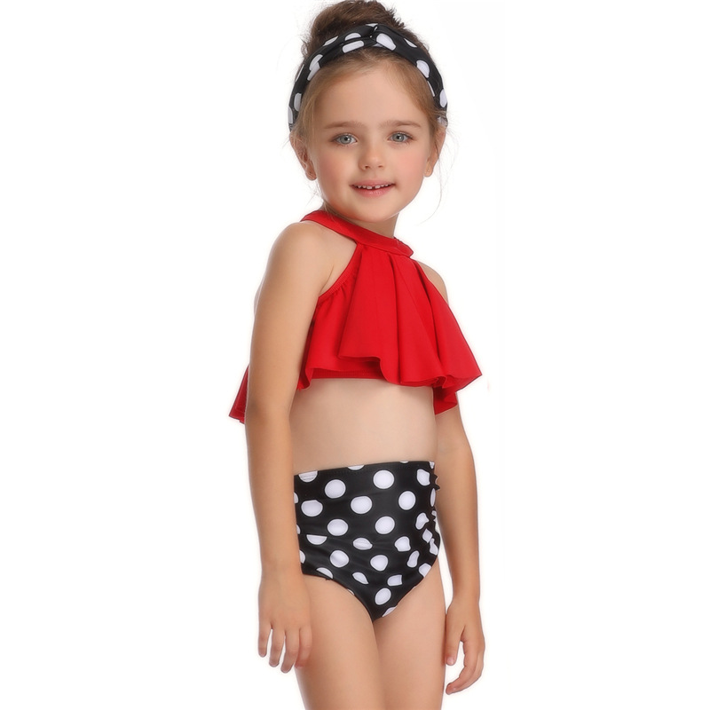 High Quality Kids Swimwear Cute Baby Beachwear 2022 Little Girls Swimsuits Custom Nylon Fabric Swimwear For Children