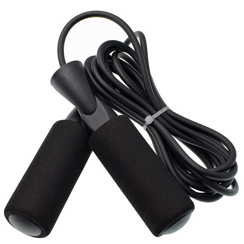 Professional Gym Fitness Custom Logo PVC Jump Rope Adjustable Speed Jump Skipping Rope