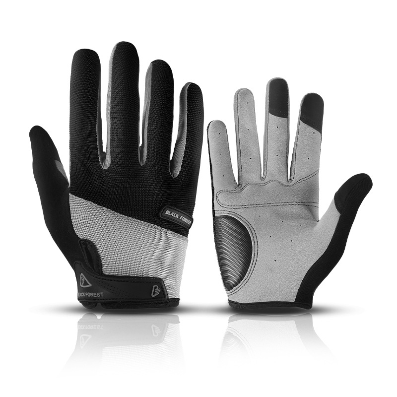 Biking touch screen full finger mountain bike cycling gloves bike full finger for adult waterproof motorcycle bicycle glove