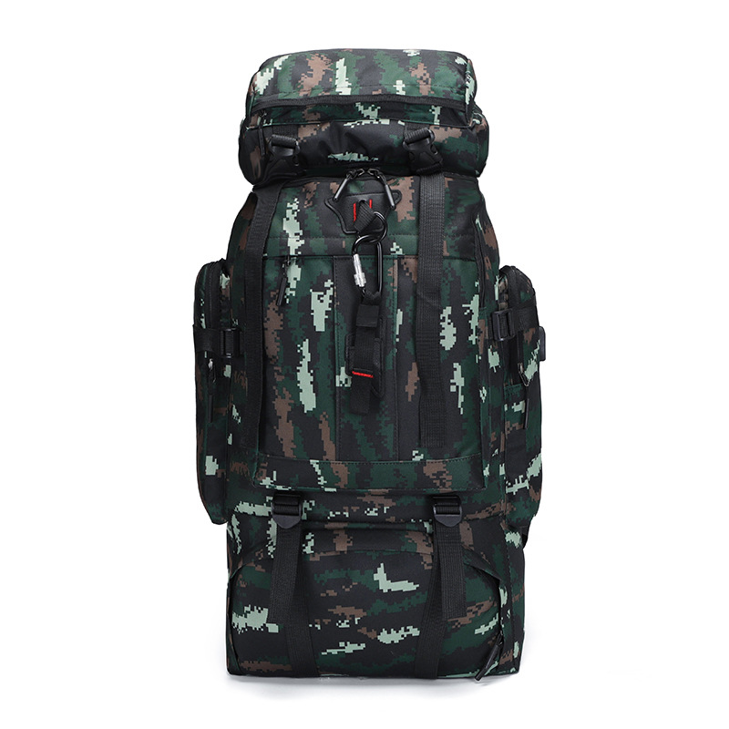 Cross-border usb charging backpack waterproof shoulder bag outdoor camouflage leisure hiking bag men camping travel bag