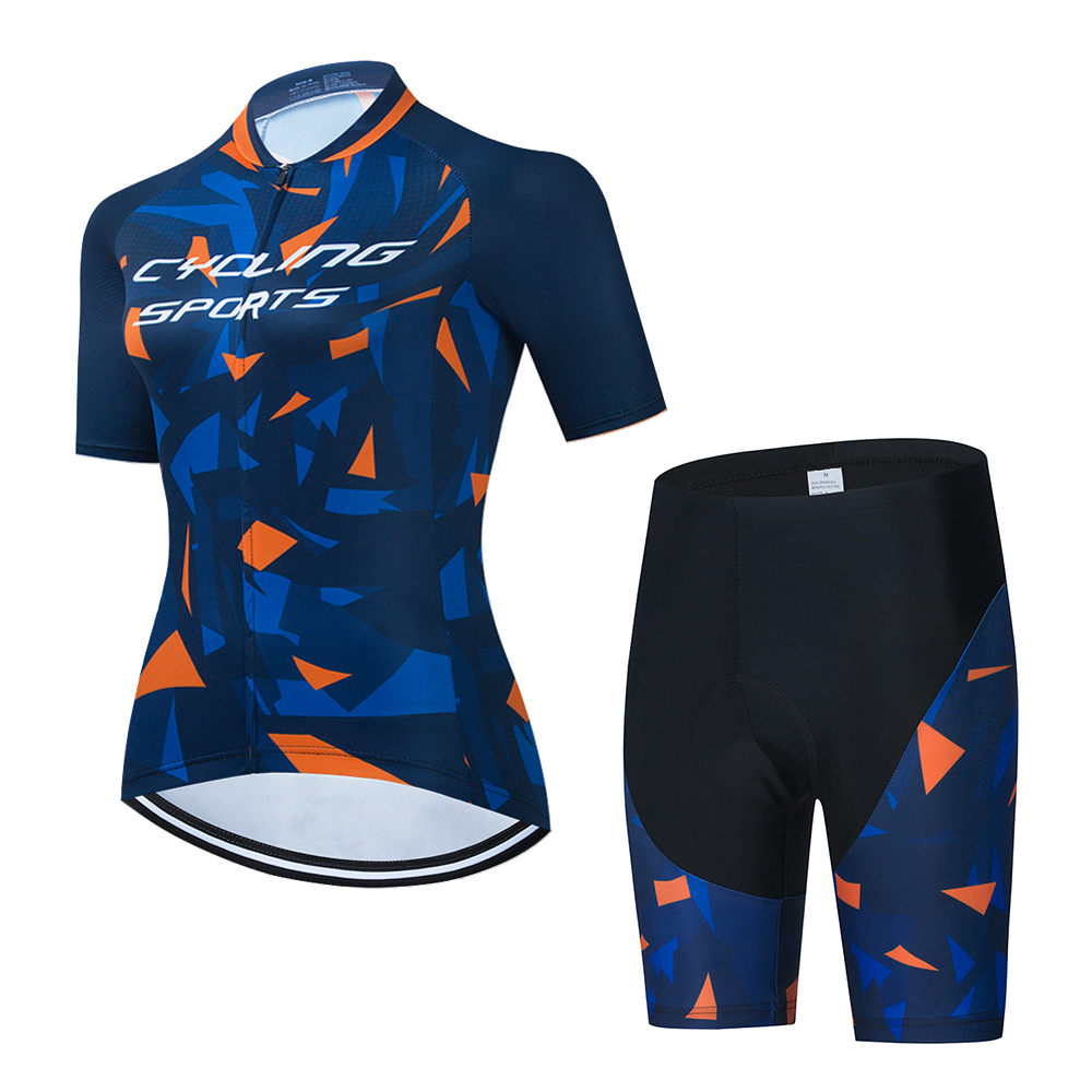 Triathlon Cycling Wear For  Women Sport Custom Triathlon Suit Womens Cycling Wear Set OEM Sublimated Cycling Jersey