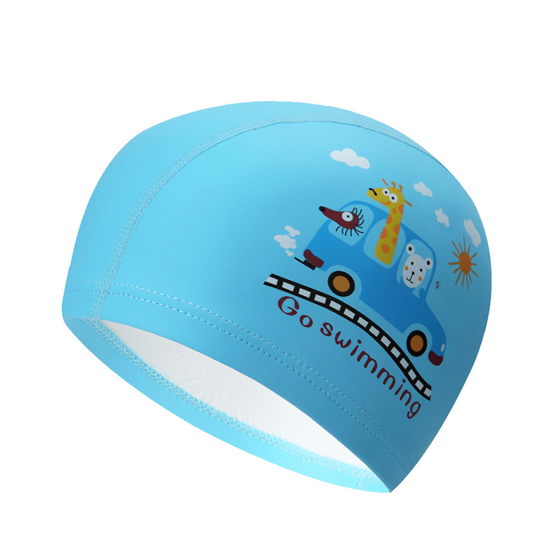 Design your own logo silicone swim cap of the custom printed swimming caps cute baby swim caps