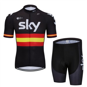 High Quality Custom Sports Fitness Style Solid Color Quick -dry Cycling suit（Top+short）Cycl78965