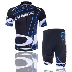 High Quality Custom Sports Fitness Style Solid Color Quick -dry Cycling suit（Top+short）Cycl68752