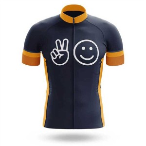 High Quality Custom Sports Fitness Style Solid Color Quick -dry Cycling top short sleeve DDWX0155