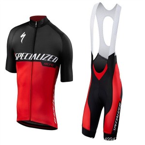 High Quality Custom Sports Fitness Style Solid Color Quick -dry Cycling suit（Top+short）Cycl75632