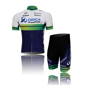 High Quality Custom Sports Fitness Style Solid Color Quick -dry Cycling suit（Top+short）Cycl68752